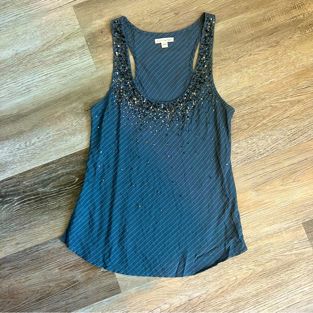 American Eagle Sequin Tank - image 1